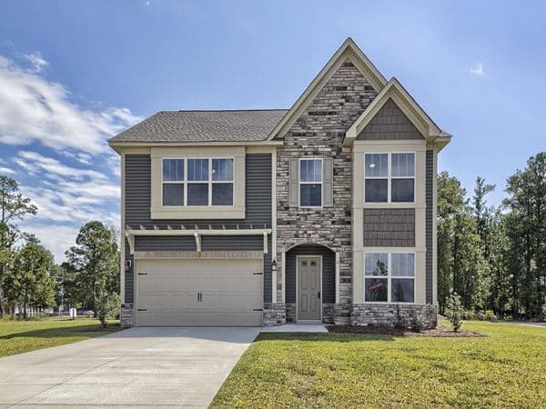 autum woods in lexington sc