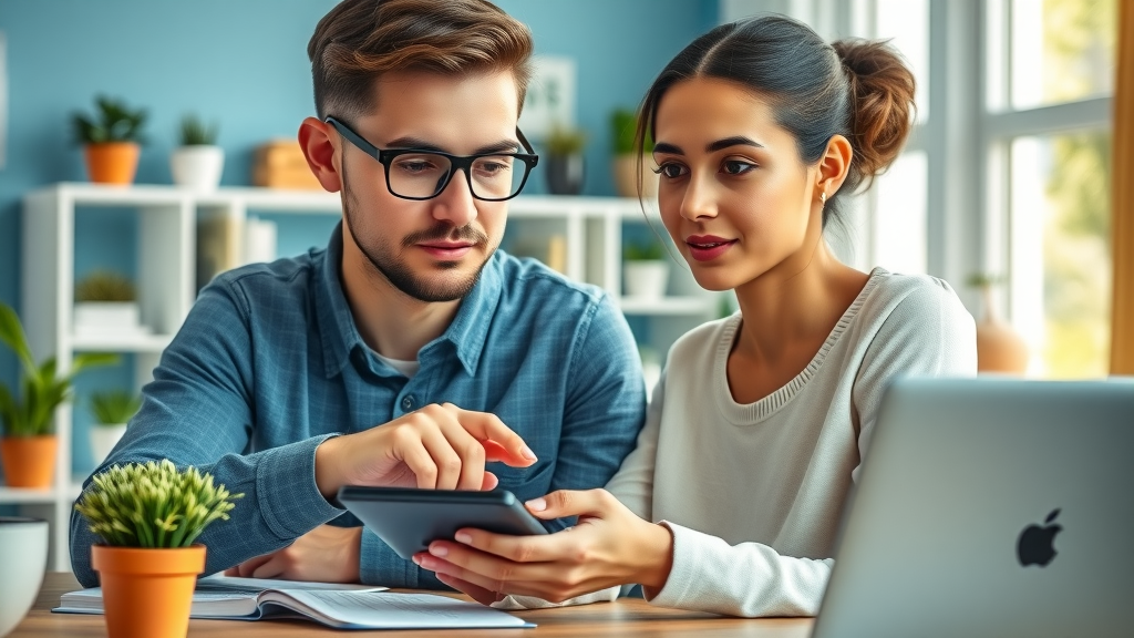 couple comparing car insurance quotes for cheap car insurance columbia sc using zip code and calculator