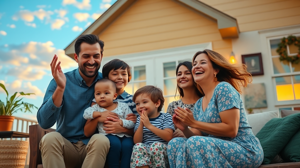 Grateful family celebrates restored home in Columbia SC after major storm repairs
